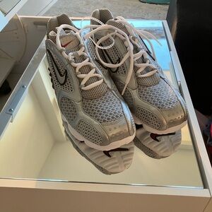 Men’s Size 11 - Nike Zoom Spiridon Cage 2 Metallic Silver